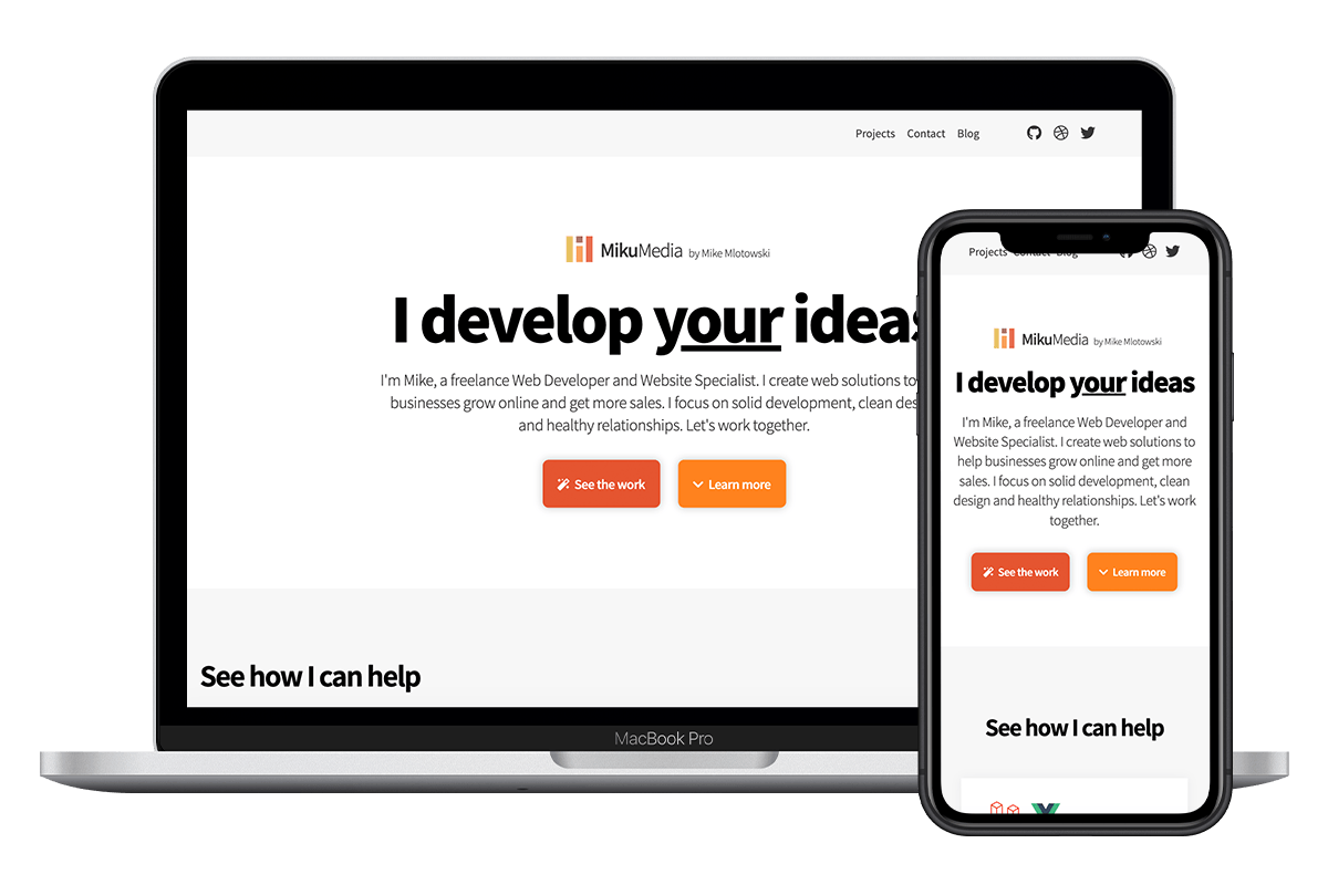 website design preview strona www